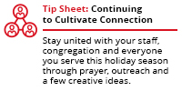 Tip Sheet: Continuing to Cultivate Connection