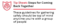 Tip Sheet: Steps for Coming Back Together